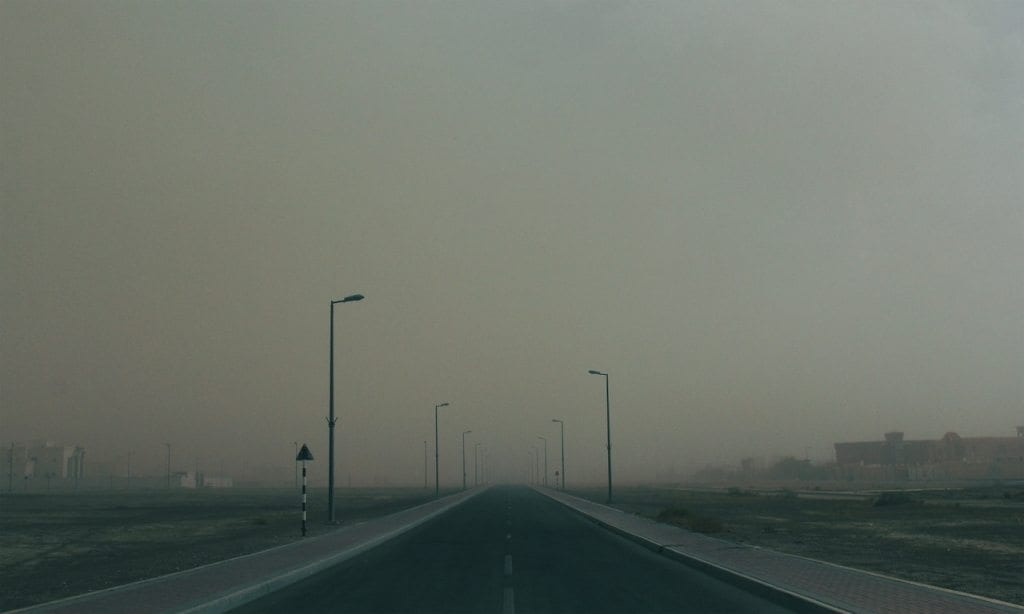 fog street